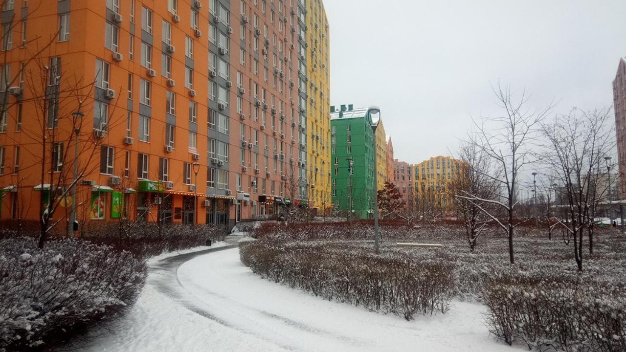 Georgeous Bright Studio In A Bright Residential Complex Comfort Town Кт-08 基輔 外观 照片