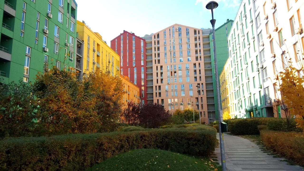 Georgeous Bright Studio In A Bright Residential Complex Comfort Town Кт-08 基輔 外观 照片