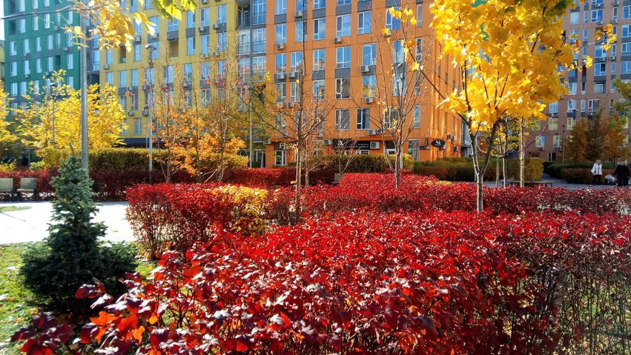 Georgeous Bright Studio In A Bright Residential Complex Comfort Town Кт-08 基輔 外观 照片