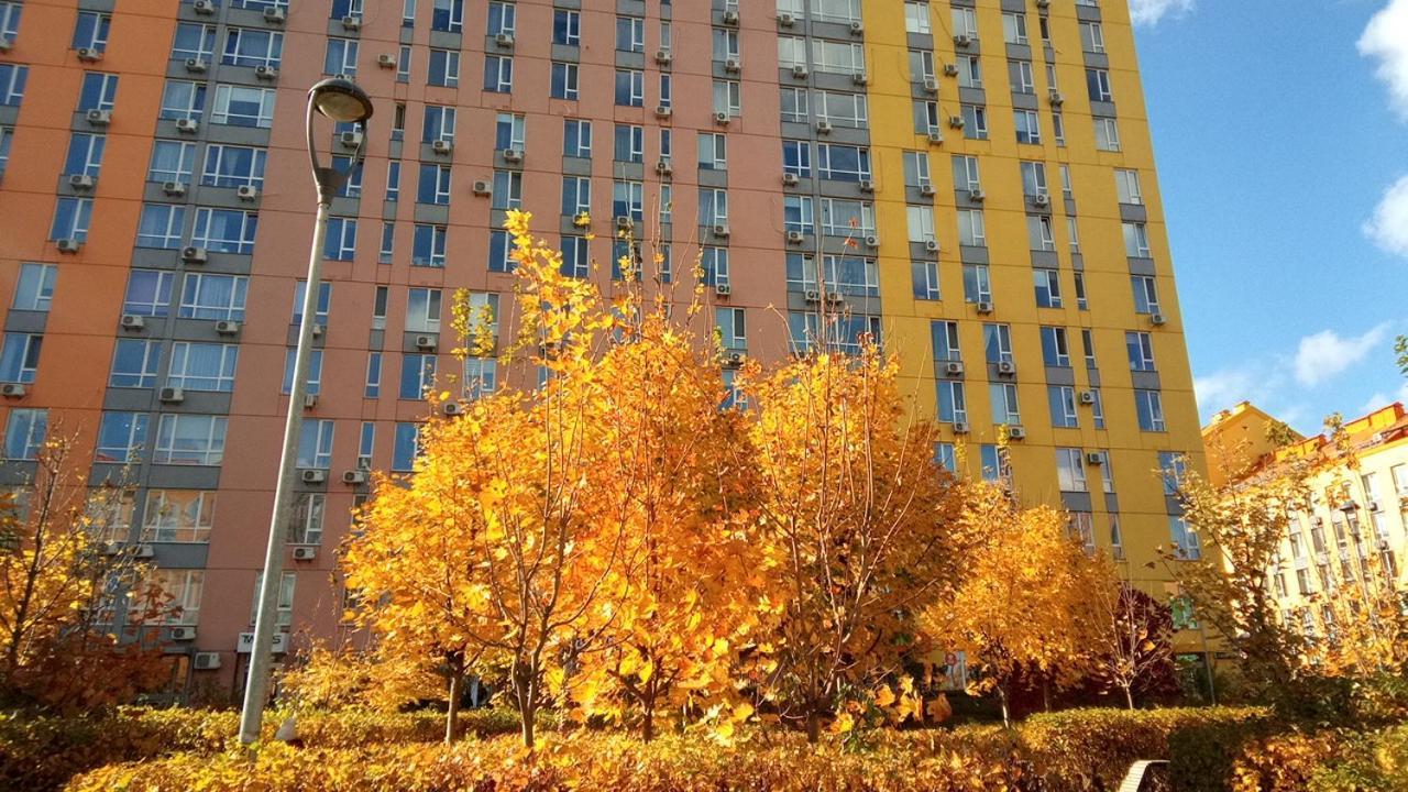 Georgeous Bright Studio In A Bright Residential Complex Comfort Town Кт-08 基輔 外观 照片